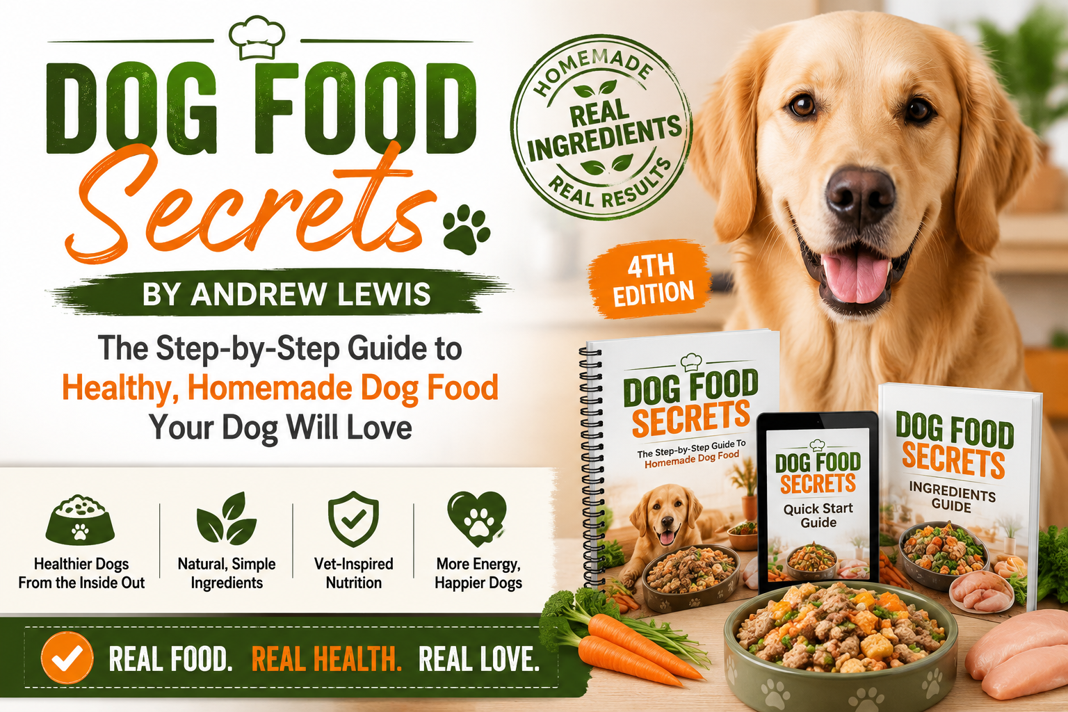 Dog Food Secrets by Andrew Lewis Review (2026): Is This Homemade Dog Food Guide Worth Buying?