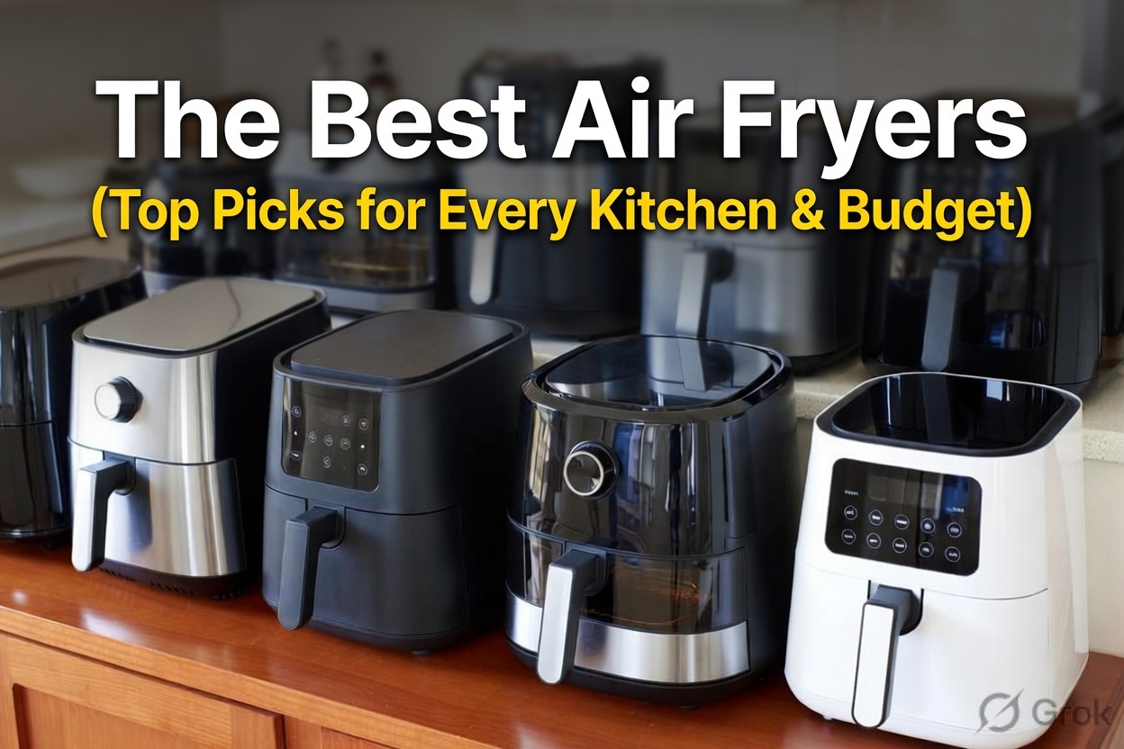 The Best Air Fryers of 2026 (Top Picks for Every Kitchen & Budget)