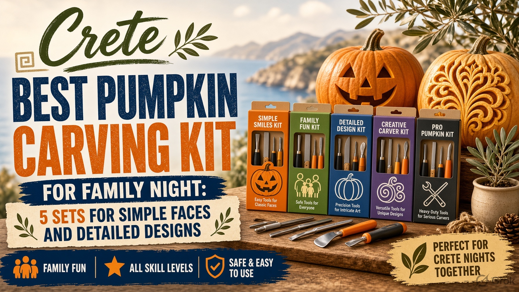 Best Pumpkin Carving Kit for Family Night: 5 Sets for Simple Faces and Detailed Designs